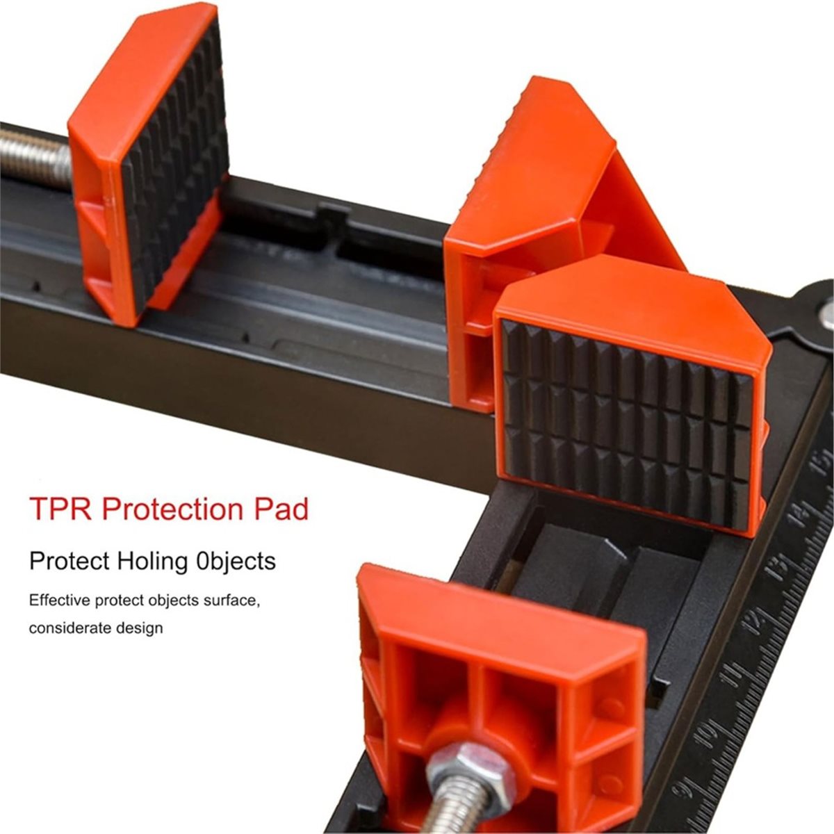 Woodworking Right Angle Clamp - Heimwerker-Eckklemme für Holzarbeiten, Verstellbare Eckklemmen, Multi-Winkel-Eckklemmen-Set