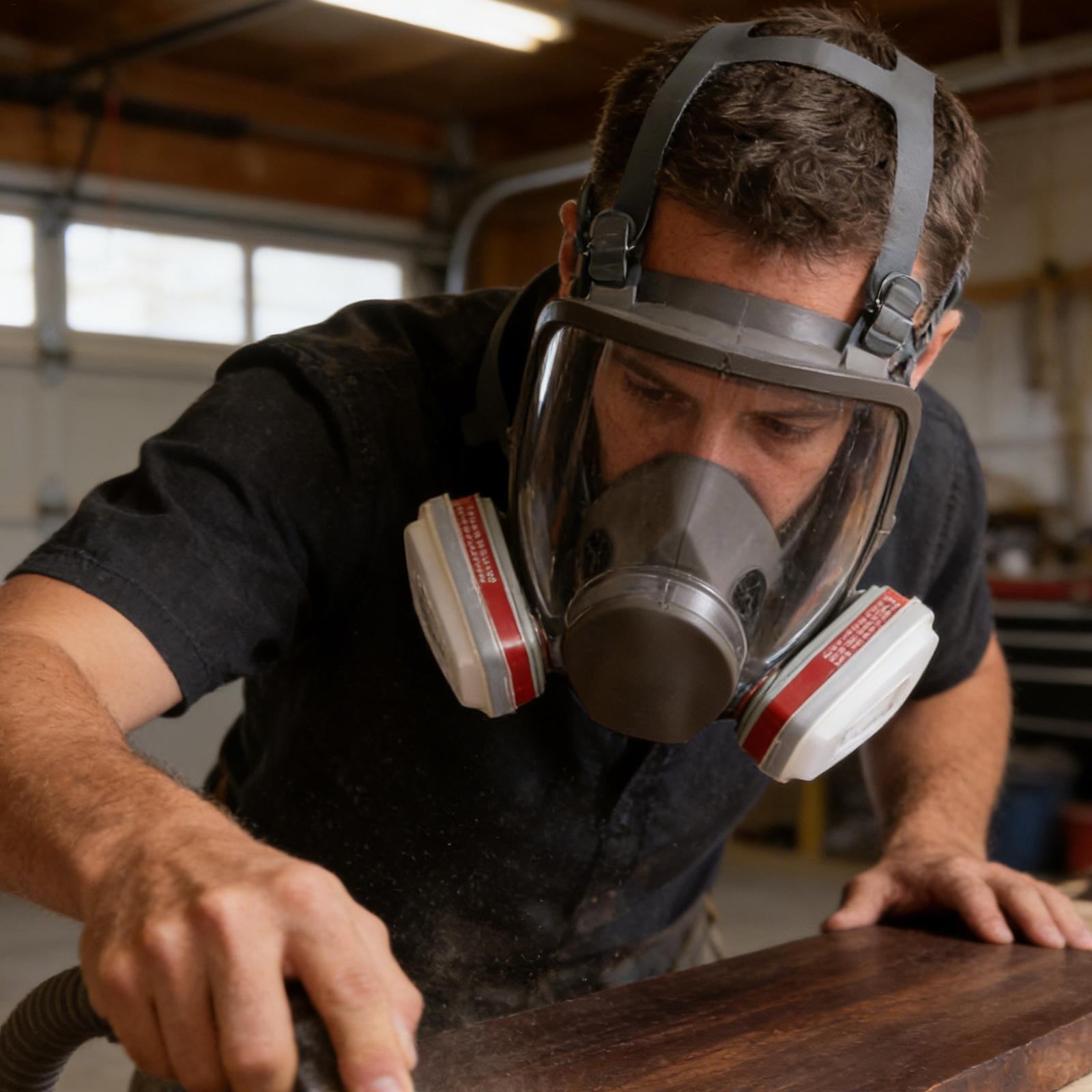 Staubdichte Atemschutzmaske mi – Woodworking Face Shield Bewertung und Preis