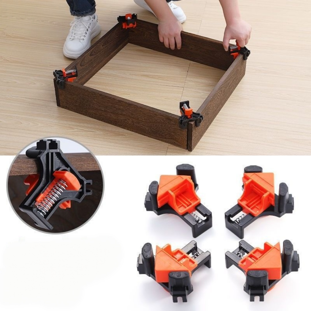 4 Stück 90 °   Rechtwinklige K – Woodworking Right Angle Clamp Bewertung und Preis