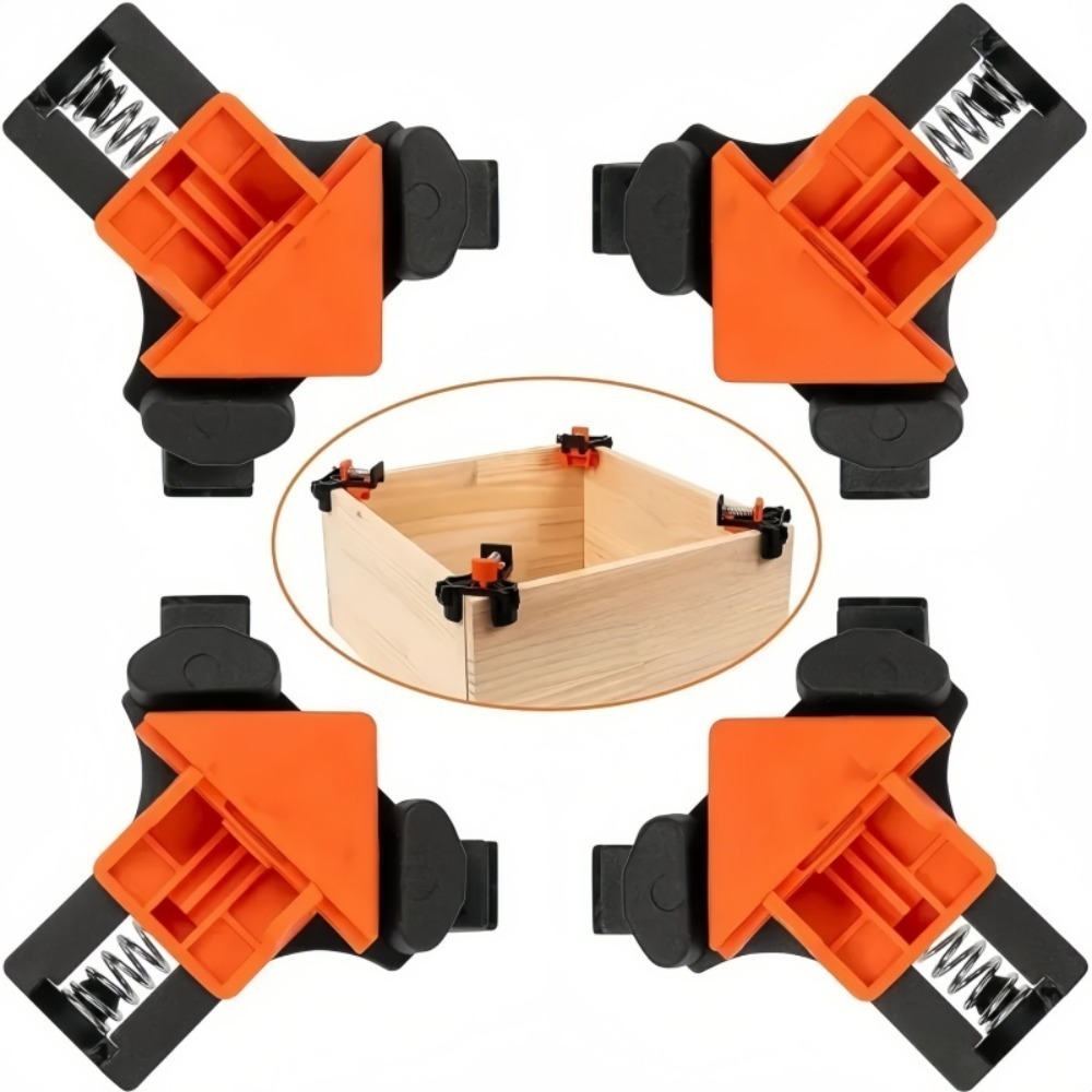 4 Stück 90 °   Rechtwinklige K – Woodworking Right Angle Clamp Bewertung und Preis