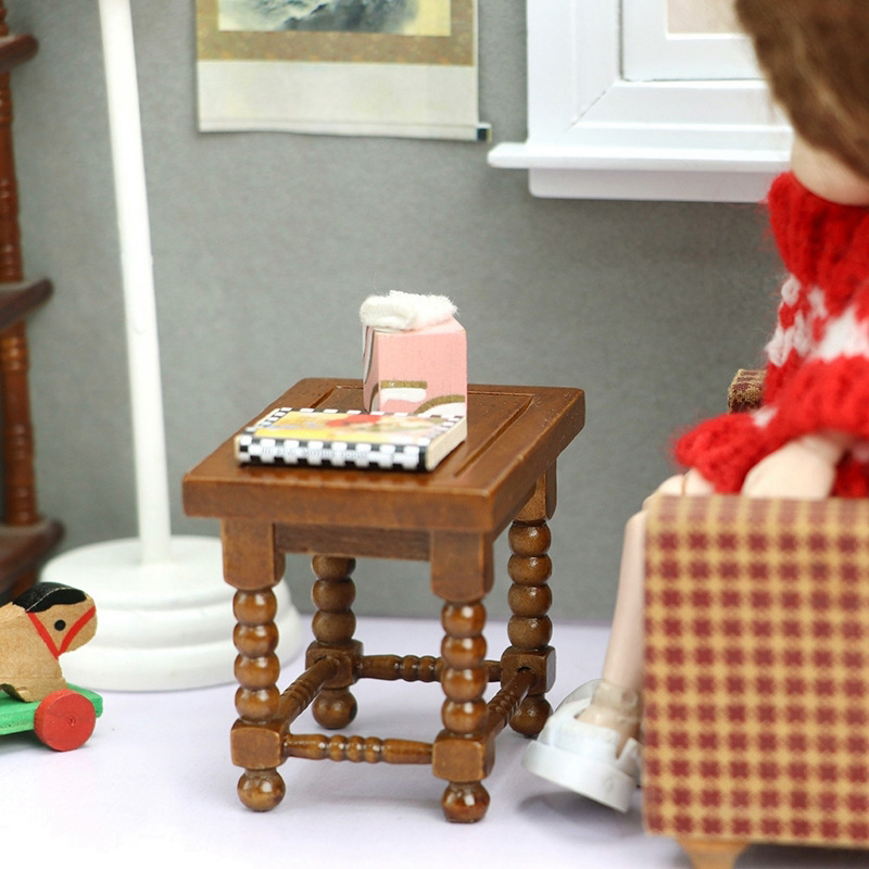 1:12 Puppenhaus Miniatur runde – Wood Woodworking Bewertung und Preis