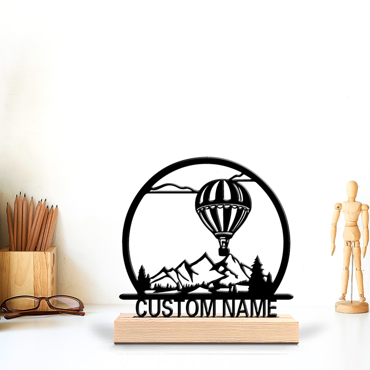 1 Stück Heißluftballon mit ind – Wood Woodworking Bewertung und Preis
