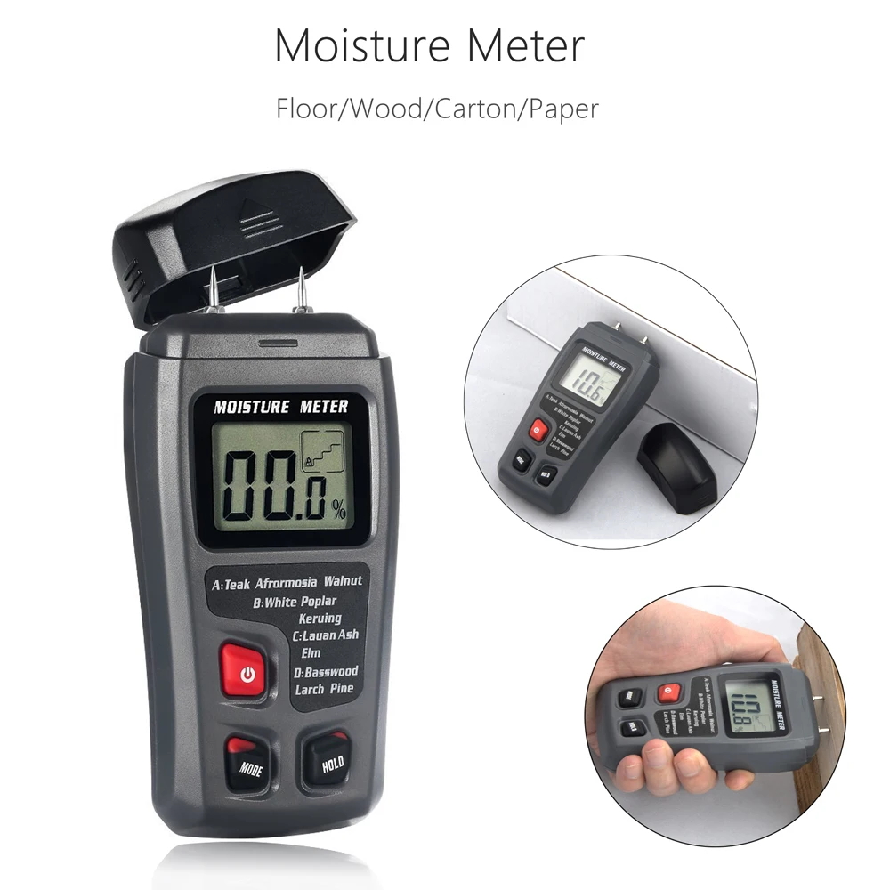 Handhygrometer, Holzdetektor E – Lumber Woodworking Bewertung und Preis