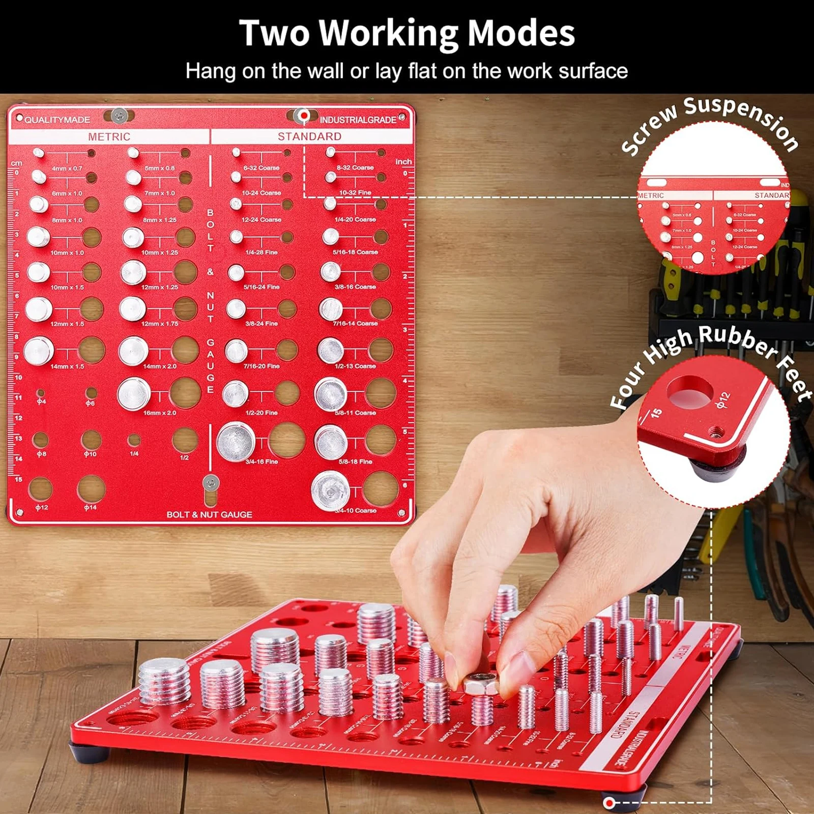 Gewindelehren-Set für Standard – Woodworking Shop Bewertung und Preis