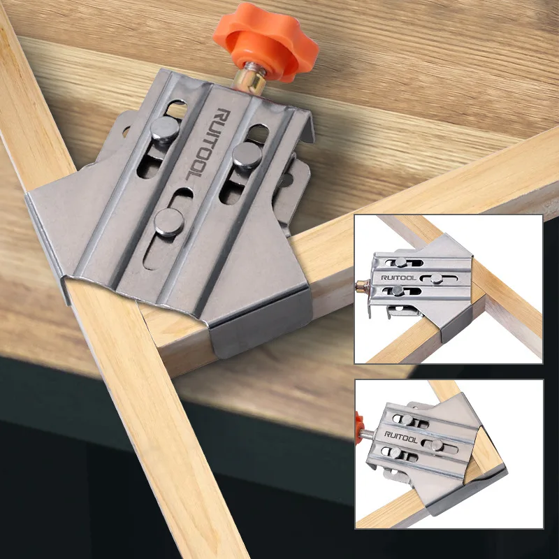 Edelstahl-Winkelklemme (offen/ – Woodworking Right Angle Clamp Bewertung und Preis