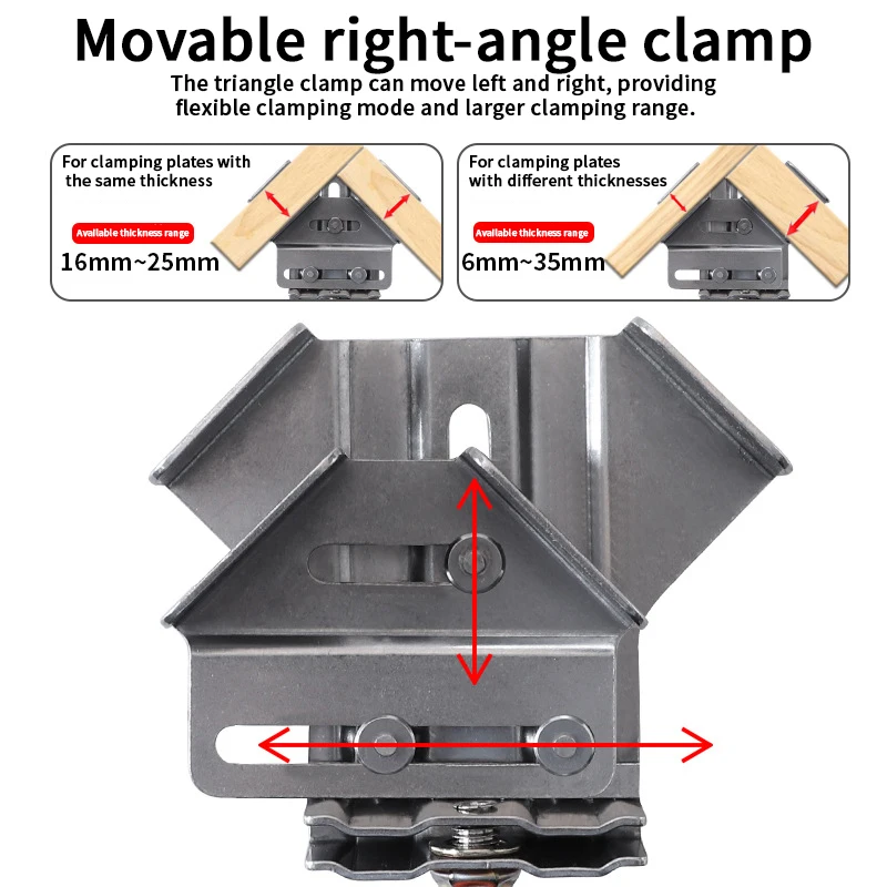 Edelstahl-Winkelklemme (offen/ – Woodworking Right Angle Clamp Bewertung und Preis