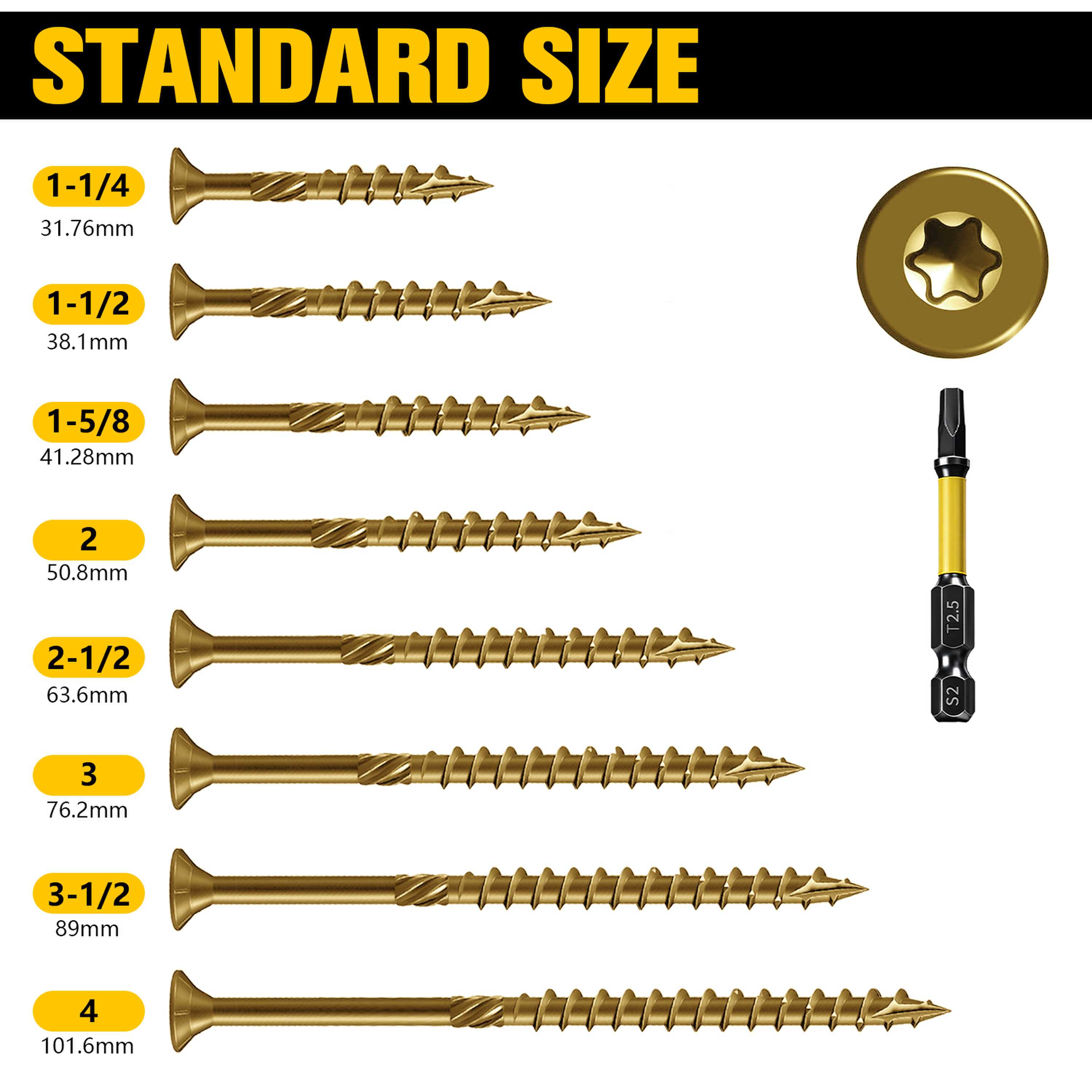 VKKM 70 Stück # 10×4 Zoll gold – Lumber Woodworking Bewertung und Preis
