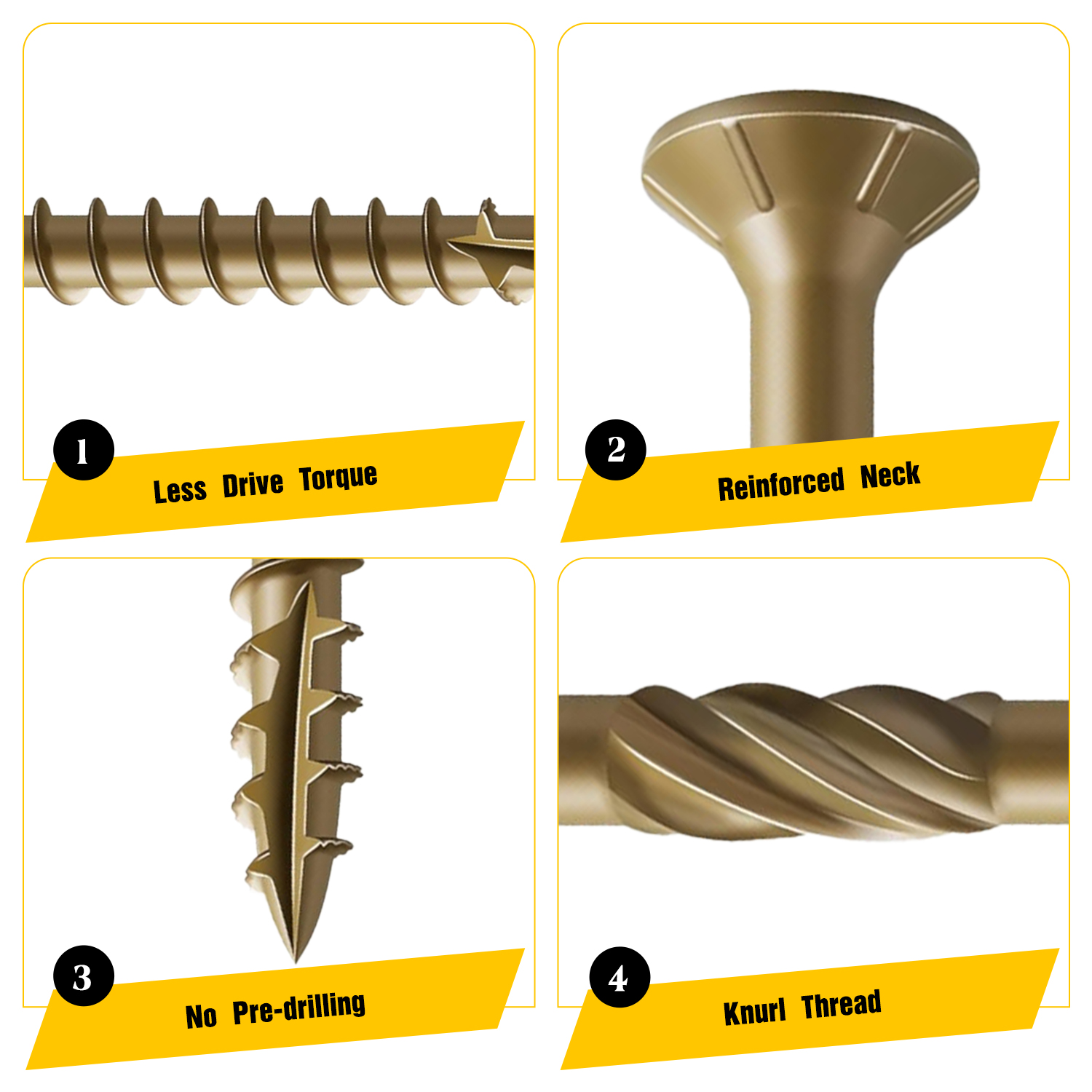 VKKM 70 Stück # 10×4 Zoll gold – Lumber Woodworking Bewertung und Preis