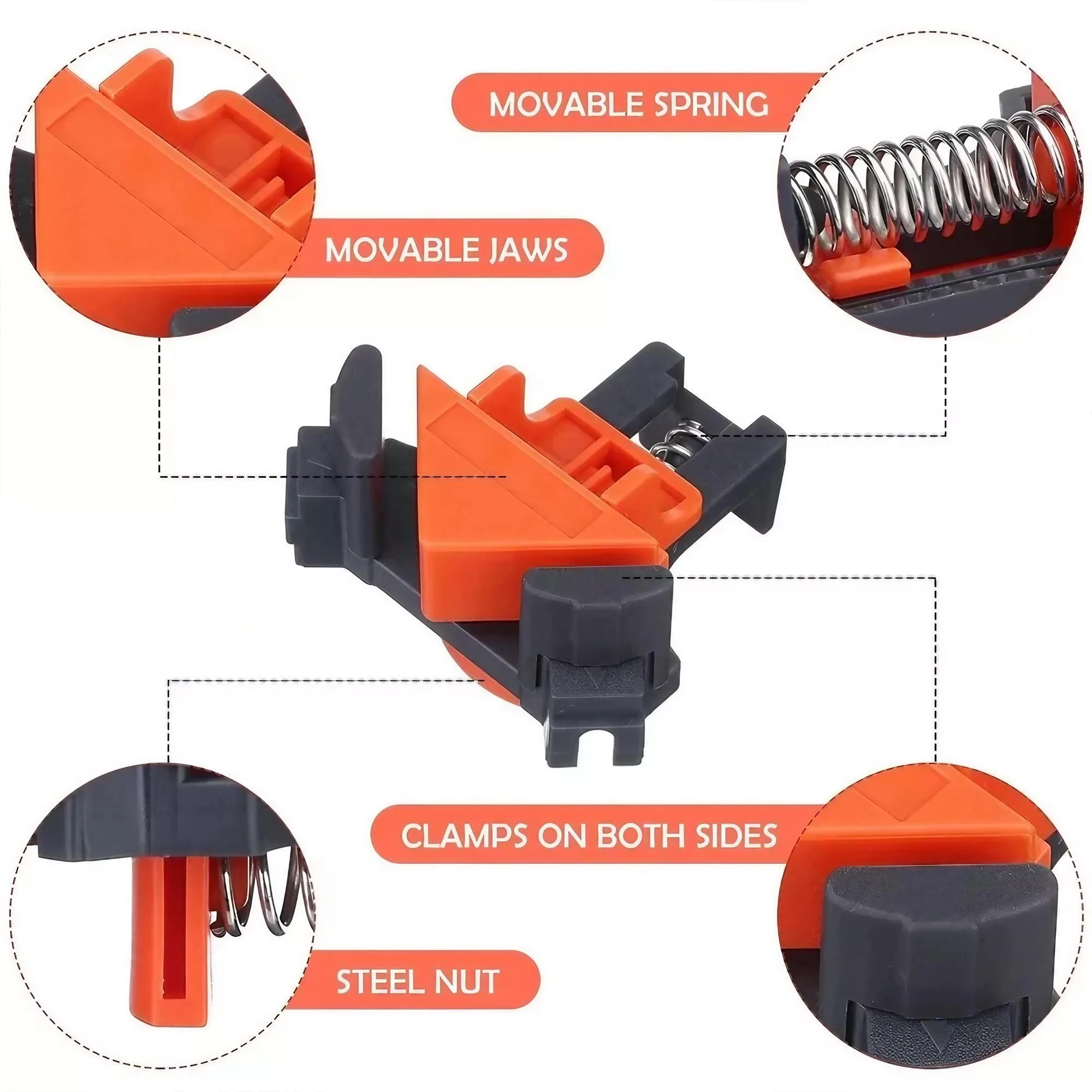Premium 90-Grad-Winkelklemme f – Woodworking Right Angle Clamp Bewertung und Preis