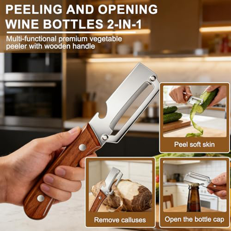 Edelstahl-Küchenschäler Gemüse – Woodworking Project Bewertung und Preis