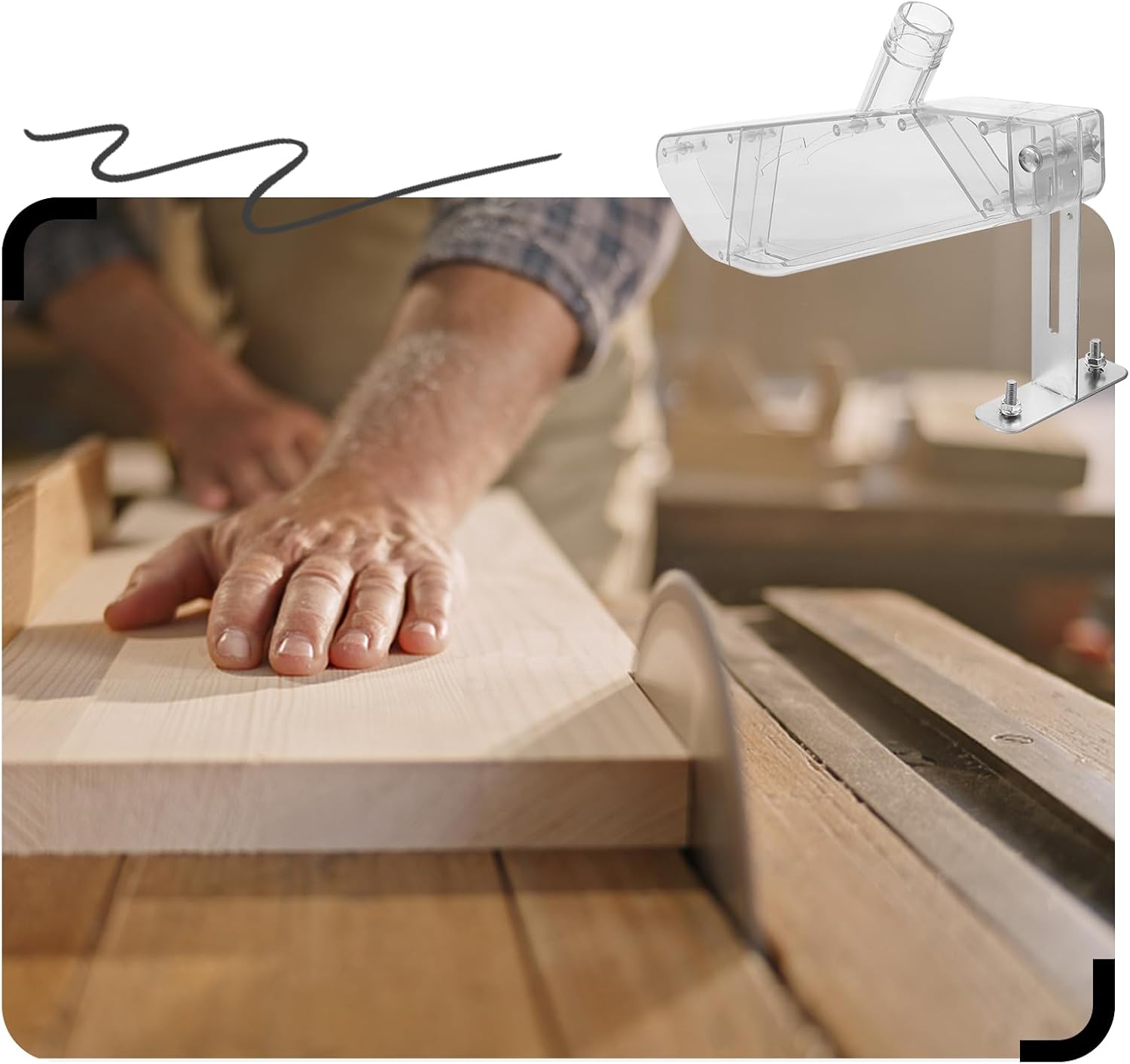 Schutzabdeckung für Tischkreis – Woodworking Vacuum System Bewertung und Preis